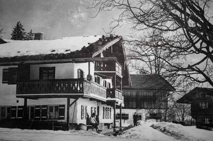 Bauernhof Geschichte Hotel Hanauerlehen 1930er Jahre Schönau am Königssee Berchtesgaden | © Hotel Hanauerlehen