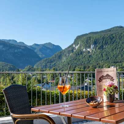 Kaffee Kuchen Getränke Alpencafé Hotel Hanauerlehen Schönau am Königssee Berchtesgaden | © Hotel Hanauerlehen