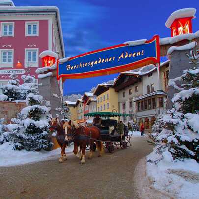 Berchtesgadener Advent Christkindlmarkt Weihnachten Winter Schönau am Königssee | © BGLT