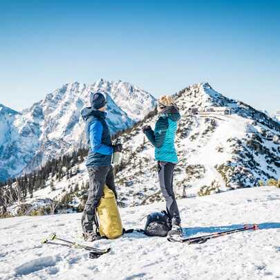 Hotel Hanauerlehen Schoenau am Koenigssee Berchtesgaden Jenner Schneeschuhwandern | © (c) Berchtesgadener Bergbahn