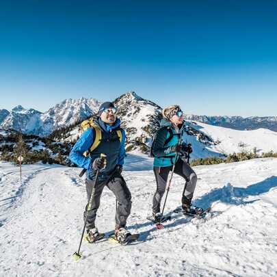 Hotel Hanauerlehen Schoenau am Koenigssee Berchtesgaden Schneeschuhwandern Jenner | © (c) Berchtesgadener Bergbahn