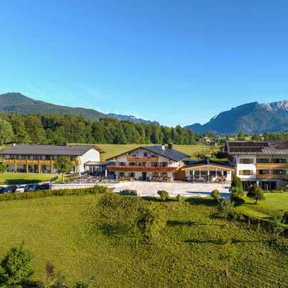 Hotel Hanauerlehen Schönau am Königssee Berchtesgaden Garten | © Hotel Hanauerlehen