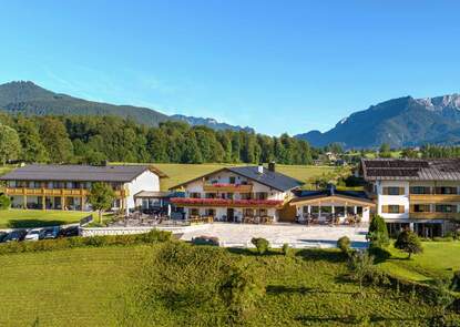 Hotel Hanauerlehen Schönau am Königssee Berchtesgaden Garten | © Hotel Hanauerlehen