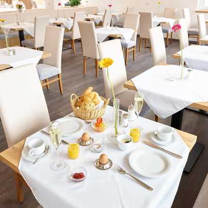 Frühstücken Kaffee Hotel Hanauerlehen Schönau am Königssee Berchtesgaden | © Hotel Hanauerlehen