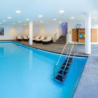 Schwimmbad Hotel Hanauerlehen Schönau am Königssee Berchtesgaden | © Hotel Hanauerlehen