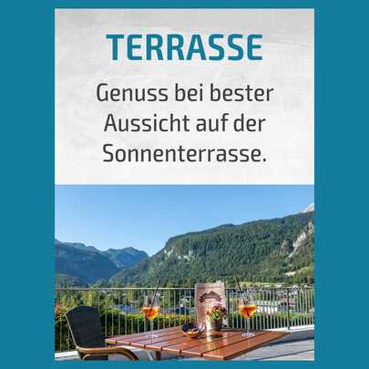 Hotel Hanauerlehen Ausblick Terrasse | © Hotel Hanauerlehen